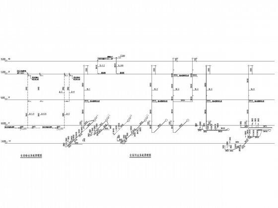 3层展览馆给排水CAD施工图纸（虹吸雨水） - 5