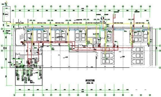 5层值班楼给排水CAD施工图纸（雨水利用系统） - 2