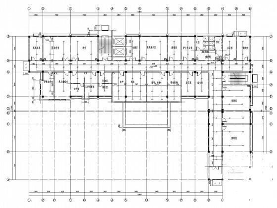 6层疾病防治中心建筑给排水CAD施工图纸 - 1