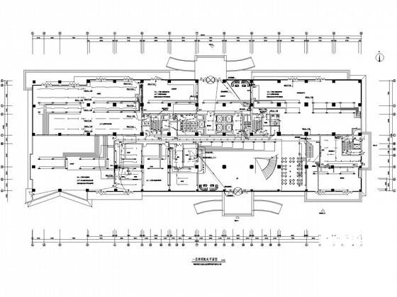 16层商务大厦电气设计CAD施工图纸 - 2