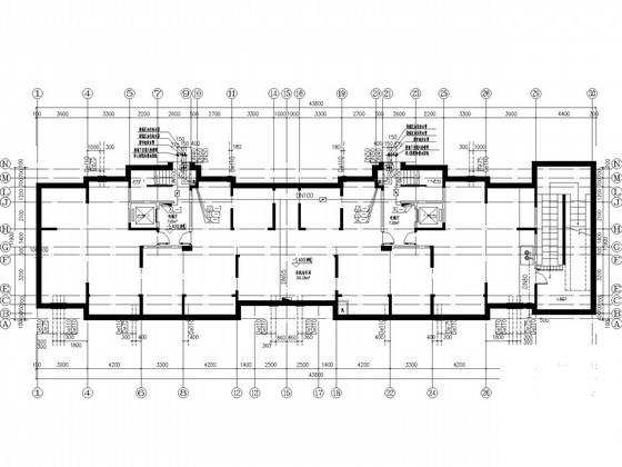4.7万平11层建筑给排水CAD施工图纸（住宅楼商业办公太阳能热水） - 2