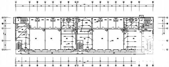 6层商铺加宾馆综合楼电气设计CAD施工图纸 - 1