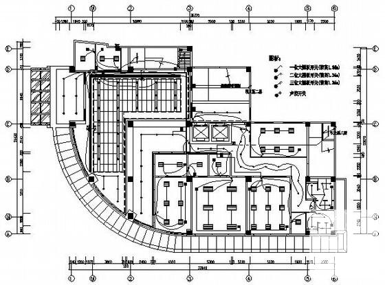 二类10层办公楼电气设计CAD施工图纸 - 1