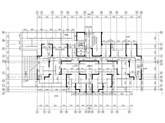 33层住宅楼给排水CAD施工图纸 - 1