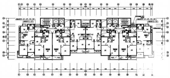 20层经济适用房消防电气CAD施工图纸（1、2号楼） - 3