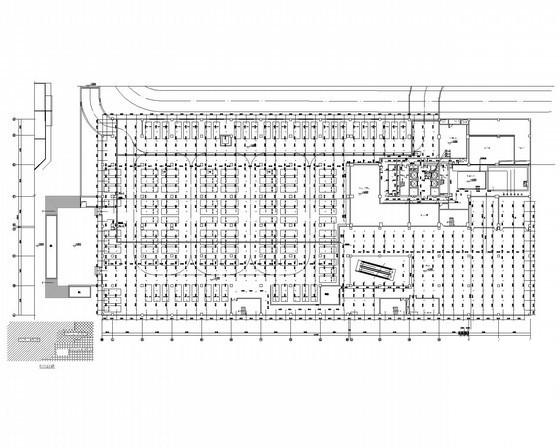 21层商业综合大楼给排水CAD施工图纸（电影院、办公、餐厅、商场） - 1