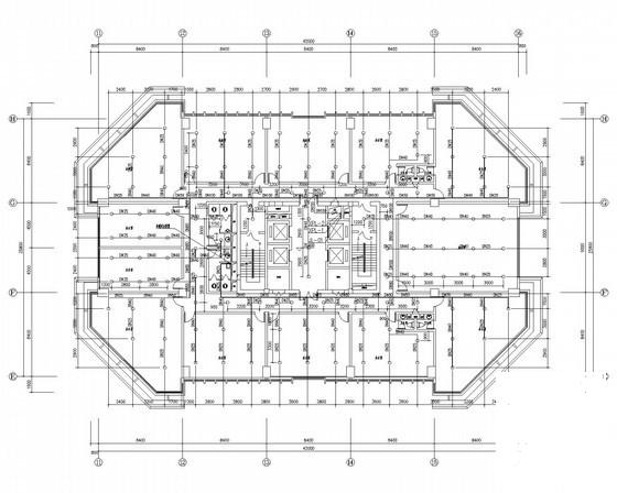 21层商业综合大楼给排水CAD施工图纸（电影院、办公、餐厅、商场） - 3