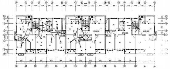 5层住宅楼电气设计CAD施工图纸 - 1