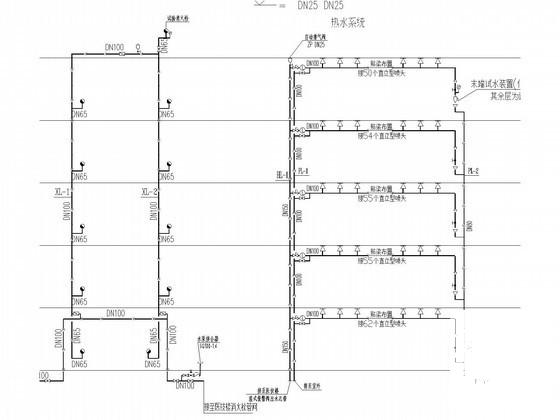 5层疗养院装修工程给排水CAD施工图纸（甲级设计院） - 2