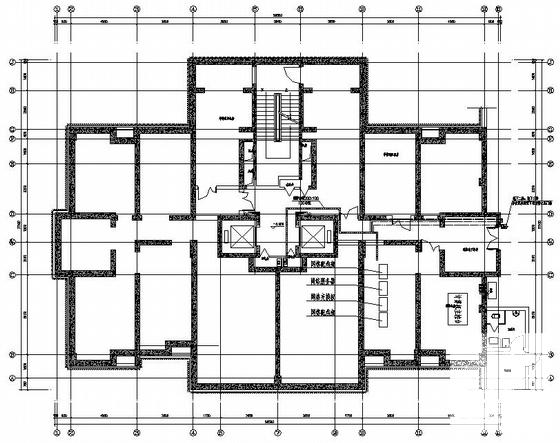 37层剪力墙结构大学校区住宅楼电气CAD施工图纸(火灾自动报警系统) - 3