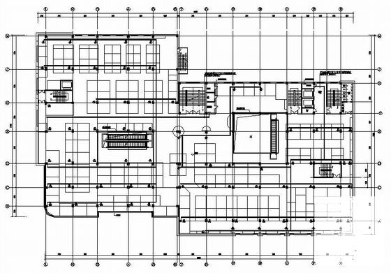 6层商业楼电气CAD施工图纸(防雷接地) - 2