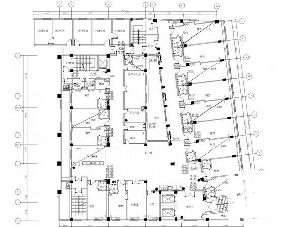 10层医疗建筑给排水CAD施工图纸（中心供氧系统直饮水） - 3