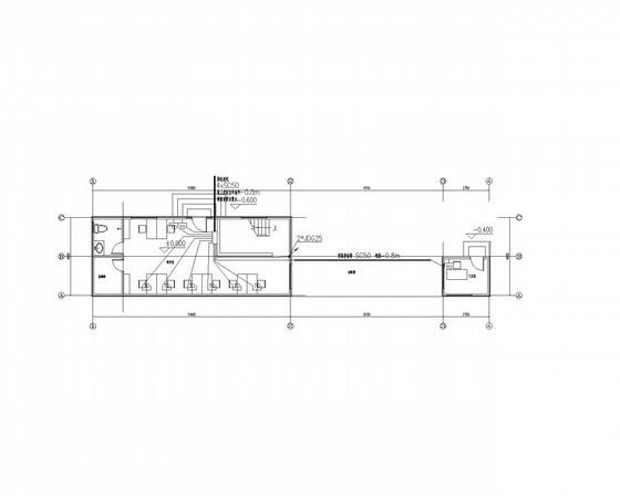 高档社区值班室电气CAD施工图纸 - 2