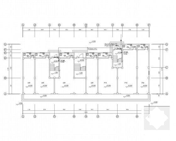 5层多层商住楼电气CAD施工图纸 - 4