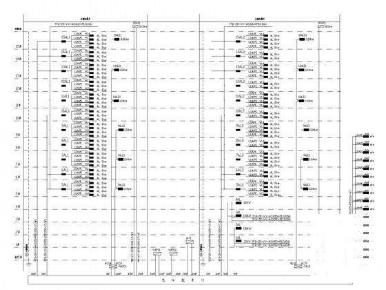 16层商住楼电气CAD施工图纸 - 5