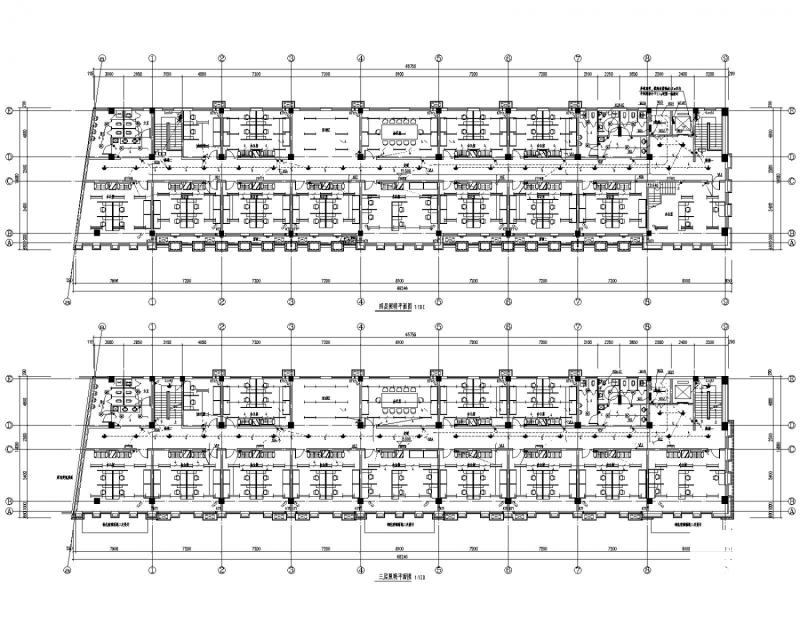 5层商业办公综合楼电气CAD施工图纸(闭路电视监控) - 1