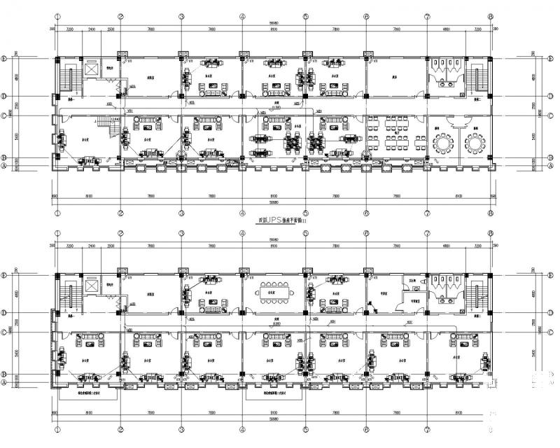 5层商业办公综合楼电气CAD施工图纸(闭路电视监控) - 4