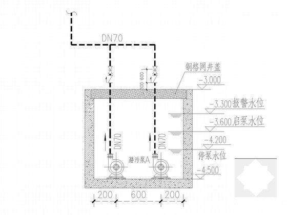 7层环保办公楼给排水CAD施工图纸 - 4