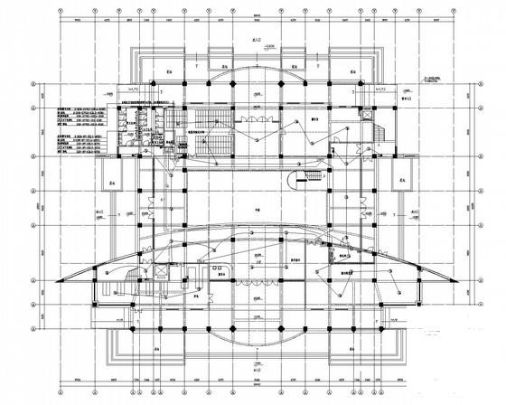 知名图书科技楼电气设计CAD施工图纸 - 1