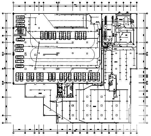 16层商业和办公综合楼电气CAD施工图纸 - 1