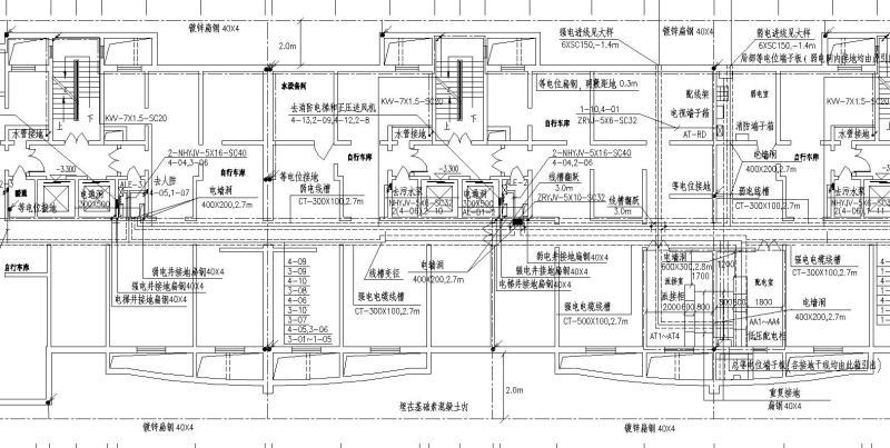 11层板式住宅楼电气CAD施工图纸(照明配电箱) - 4