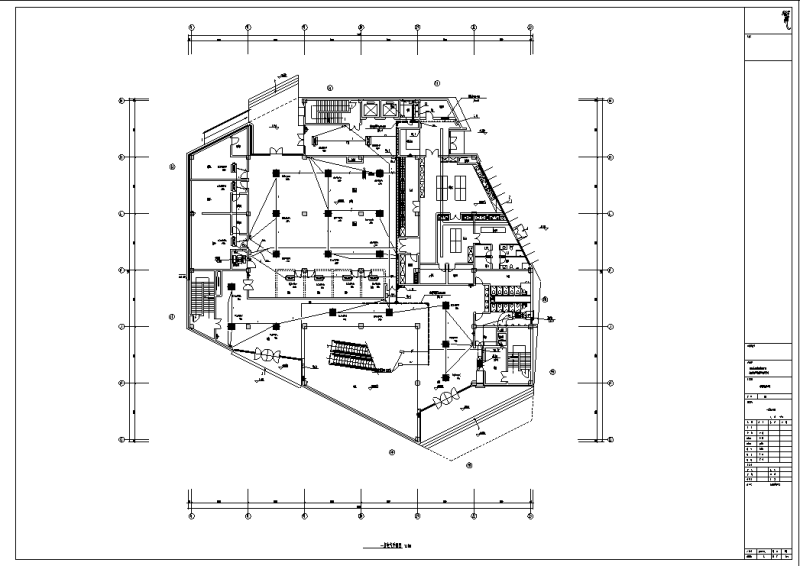 办公大楼电气施工CAD图纸 - 5