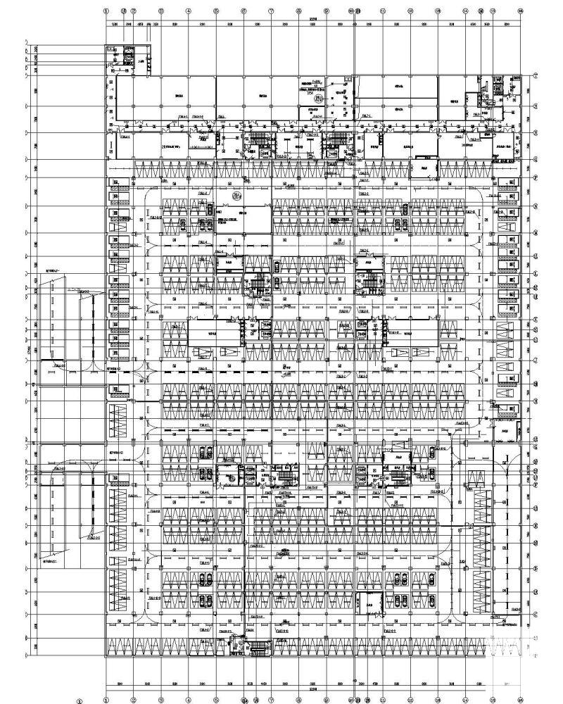九龙园区9层厂房电气CAD施工图纸含变电所设计 - 1