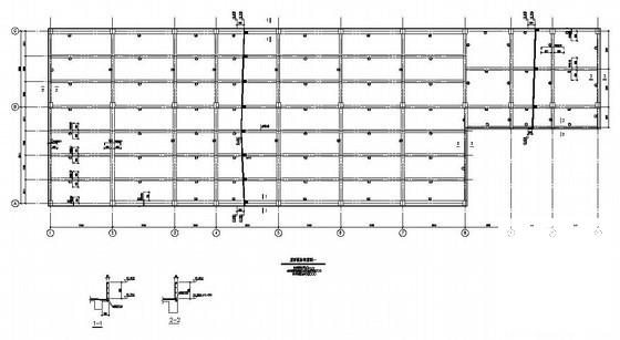 3层框架办公楼结构CAD施工图纸 - 1