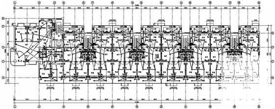 7层板式商住楼电气设计CAD施工图纸 - 1