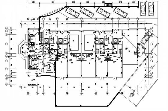 6层住宅楼电气设计CAD施工图纸(防雷接地系统) - 2