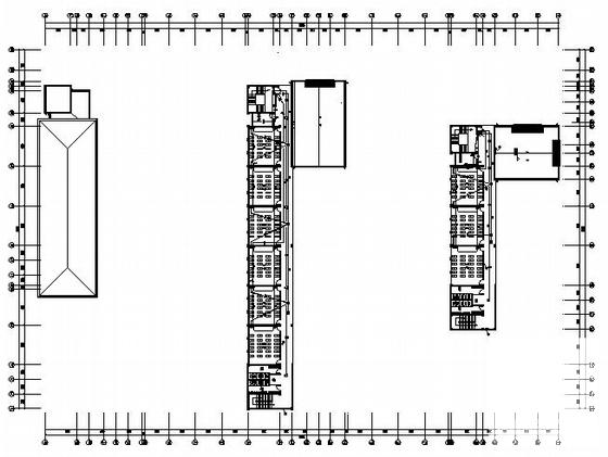 框架结构独立基础学校5层教学楼电气CAD施工图纸(综合布线系统) - 3