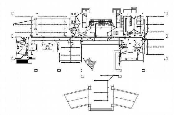 3层贵宾楼电气设计CAD施工图纸(综合布线系统) - 1