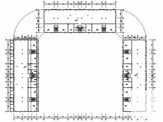 6层商住楼建筑施工CAD图纸 - 3