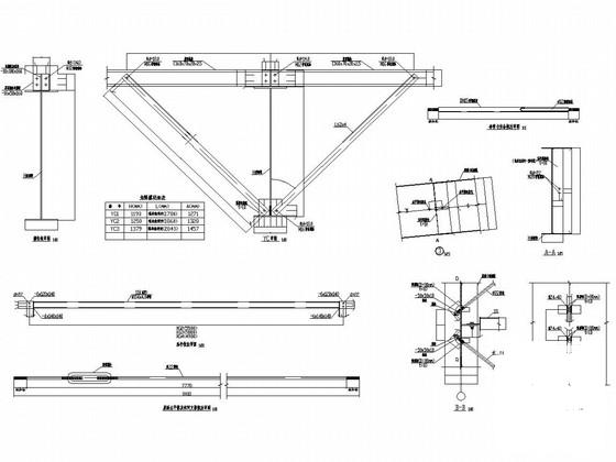 24米跨门式钢架结构厂房结构图纸（33米跨屋面钢梁） - 3