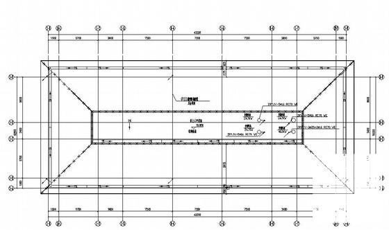 7层公司综合楼电气设计CAD施工图纸(防雷接地系统) - 2