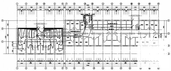 公司砖混结构6层职工住宅楼电气CAD施工图纸(防雷接地系统) - 1