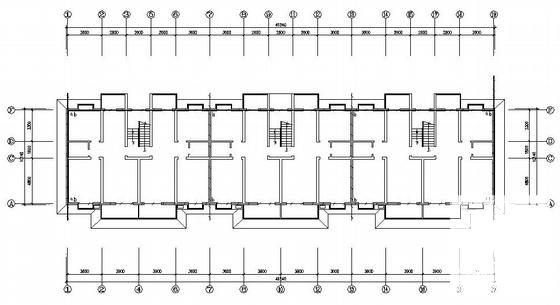 6层住宅楼小区电气设计CAD施工图纸 - 4