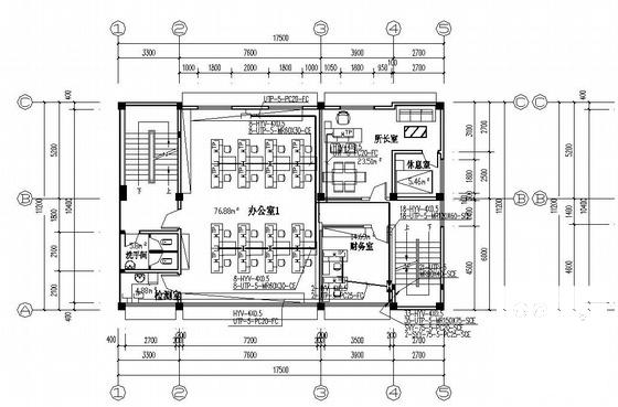 工商所4层办公楼电气CAD施工图纸 - 4