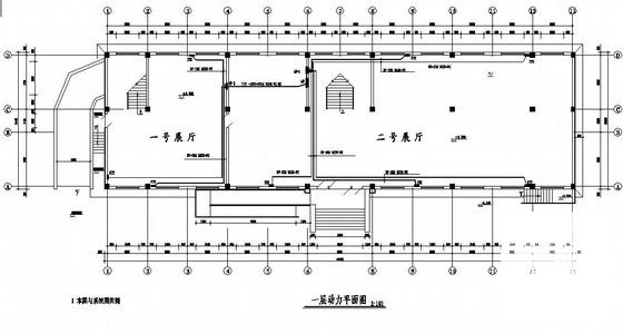 医药公司4层办公楼电气设计CAD施工图纸 - 4