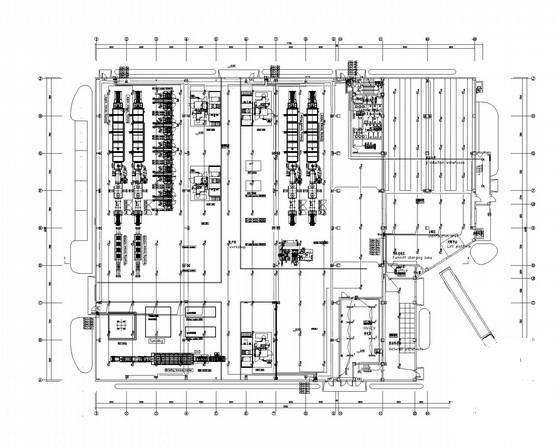 6层厂套电气施工CAD图纸（10KV变电所设计） - 1