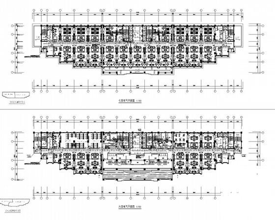 6万平23层酒店办公综合体电气CAD施工图纸(控制系统图纸) - 1