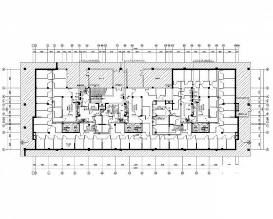 16层层高档住宅楼电气CAD施工图纸 - 2