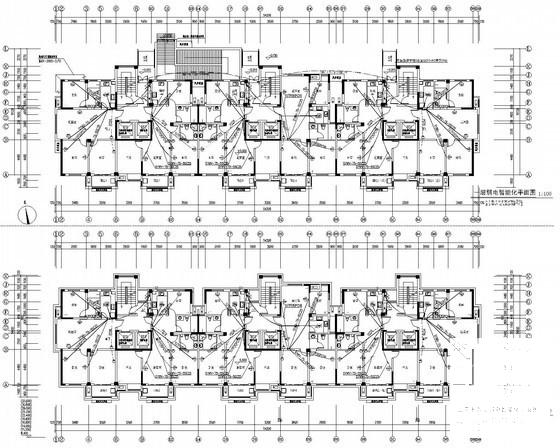 16层层高档住宅楼电气CAD施工图纸 - 3