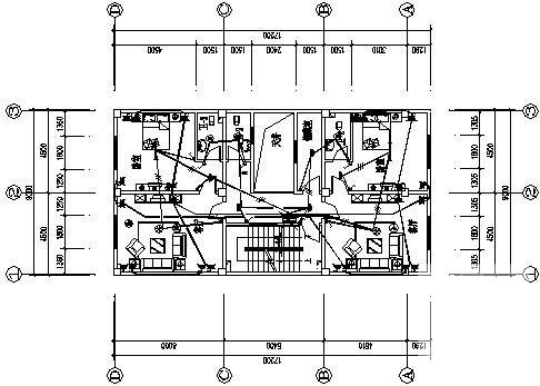 广南5层住宅楼建筑电气CAD施工图纸 - 2