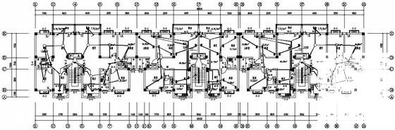 襄阳三种户型6层住宅楼电气CAD施工图纸 - 1