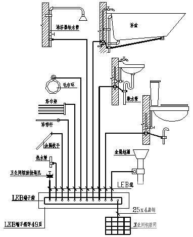 29层住宅楼电气CAD施工图纸(火灾自动报警) - 4