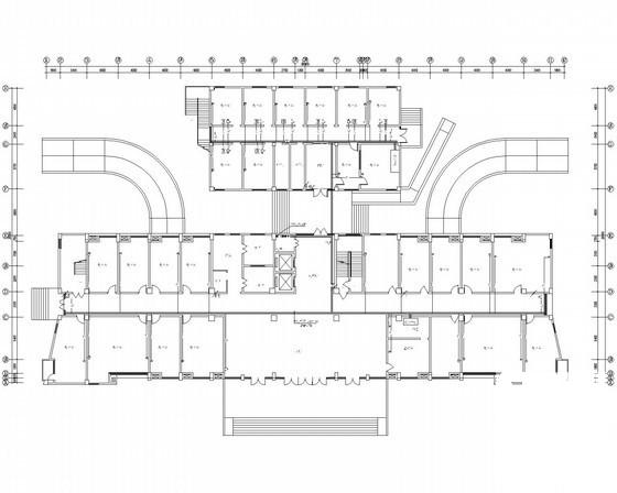 知名旅游区内办公楼电气CAD施工图纸（甲级院设计）(火灾自动报警) - 2