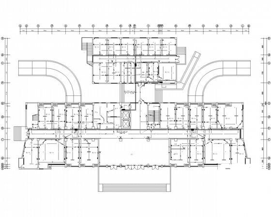 知名旅游区内办公楼电气CAD施工图纸（甲级院设计）(火灾自动报警) - 3