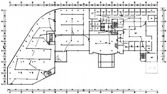 11层宾馆大楼电气设计CAD施工图纸 - 3