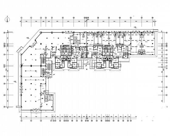 33层高档住宅楼带底商和人防电气CAD施工图纸（甲级院设计）(控制箱原理图) - 1